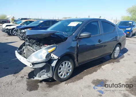 2019 Nissan Versa 1.6 S+ z USA, uszkodzony, nr VIN 3N1CN7AP9KL839138